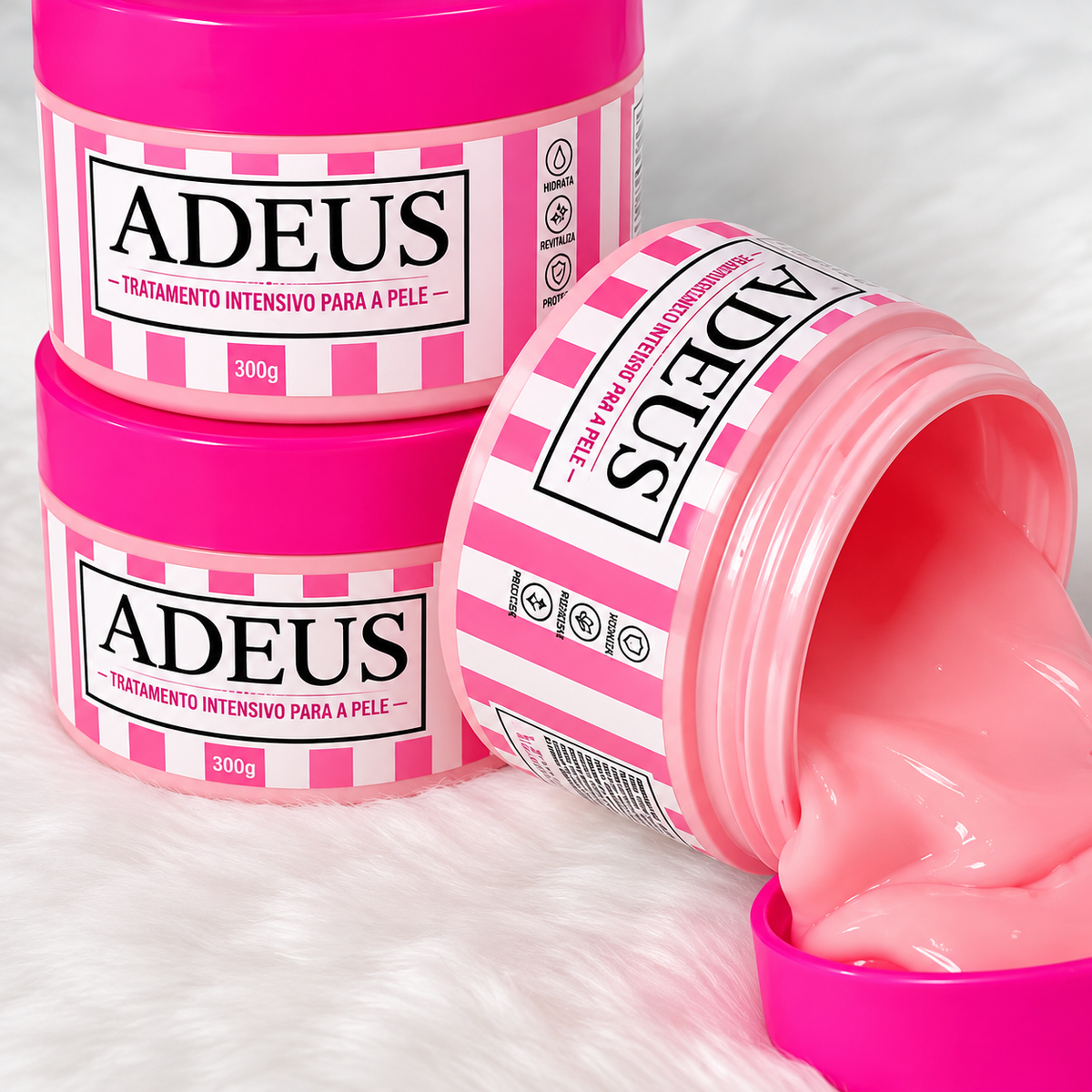 Creme Rosa Adeus – contra as estrias e a celulite