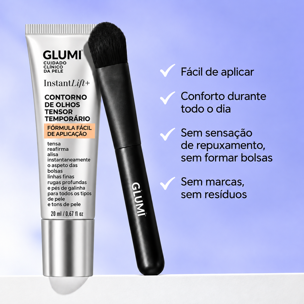 InfiniteLift – Gel lifting para bolsas e linhas de expressão