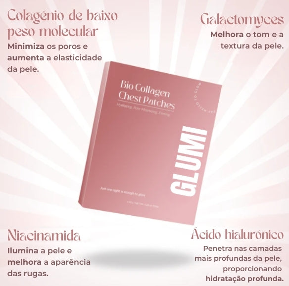 Patches de biocolágeno para o peito