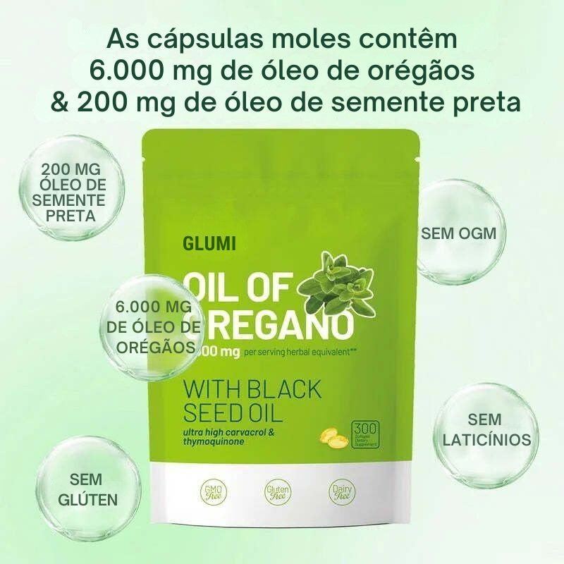 Óleo de Orégano | Suplemento antioxidante natural