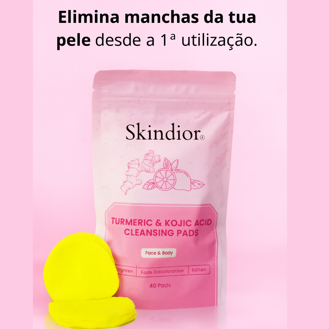 Discos de Cúrcuma e Ácido Kójico