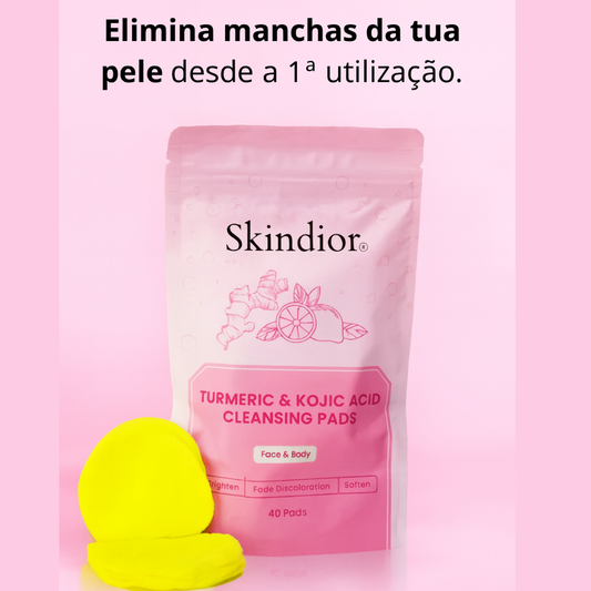 Discos de Cúrcuma e Ácido Kójico