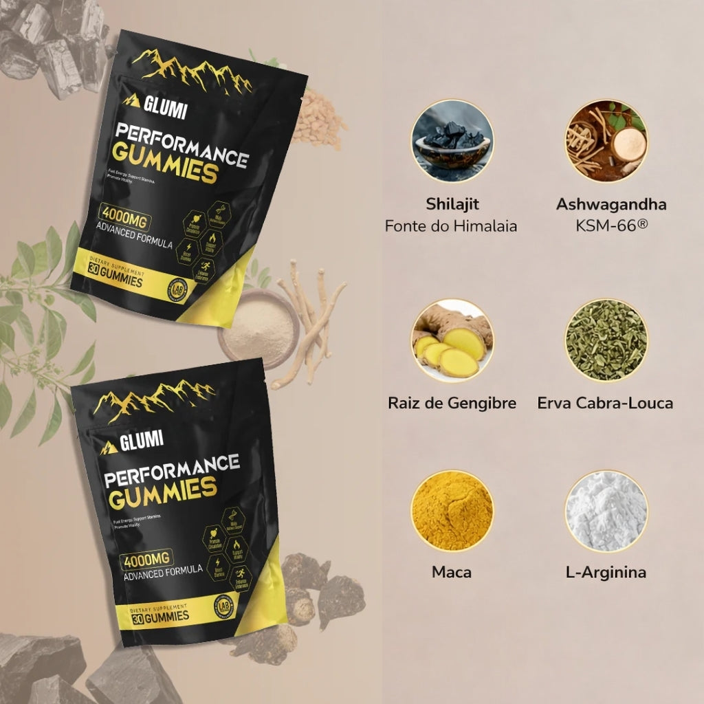 Gomas de Shilajit do Himalaia