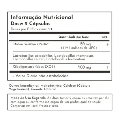 Cápsulas Probióticas Vaginais Glumi