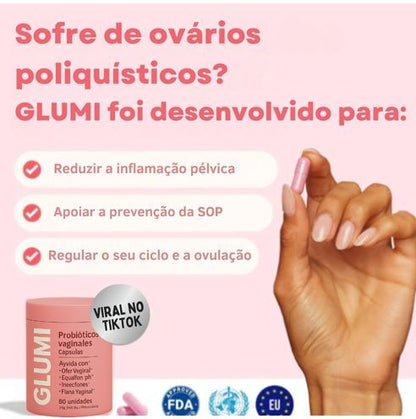 Cápsulas Probióticas Vaginais Glumi