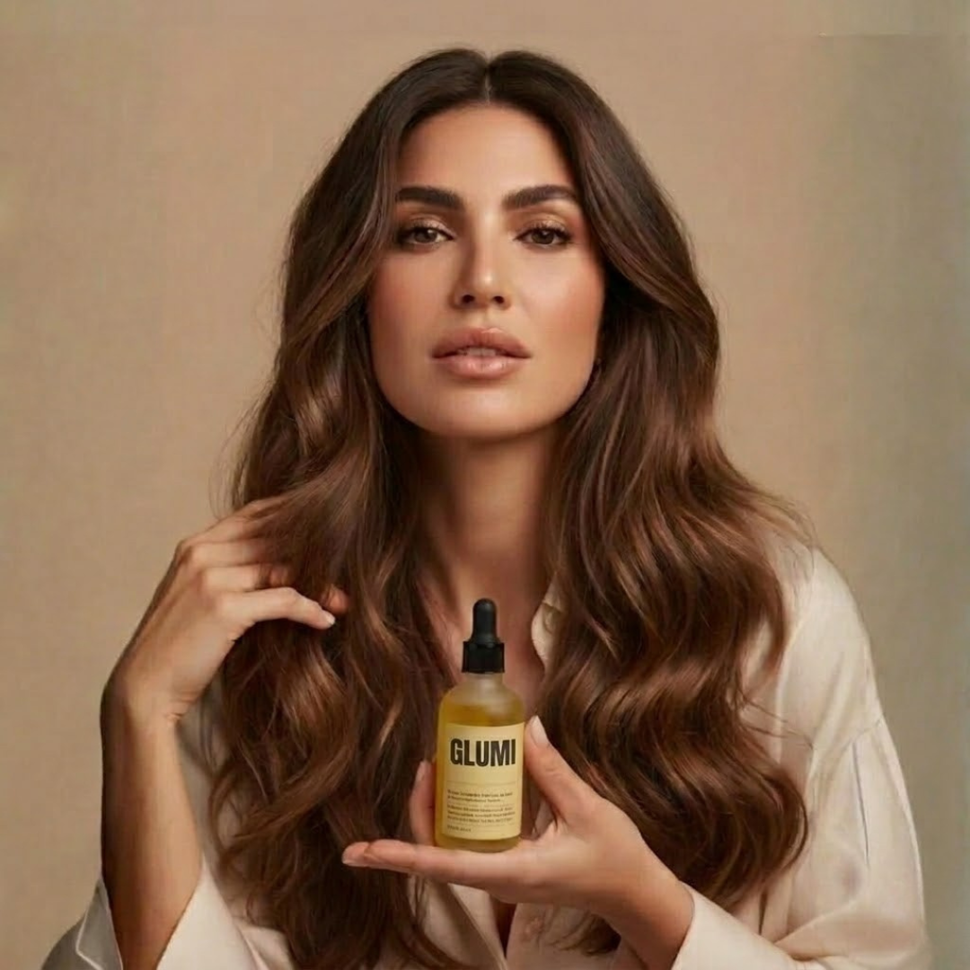 Tratamento com óleo natural para o crescimento do cabelo