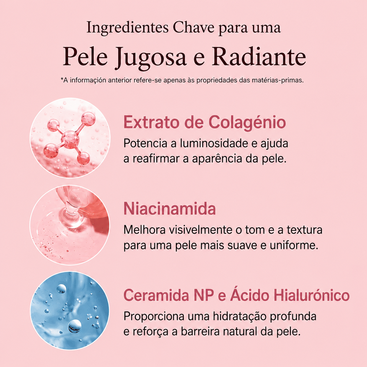 Máscara noturna de colagénio
