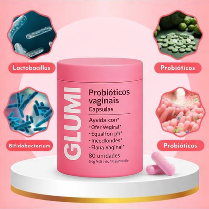 Cápsulas Probióticas Vaginais Glumi