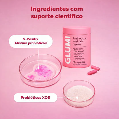 Cápsulas Probióticas Vaginais Glumi