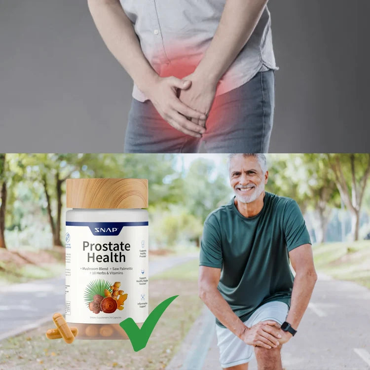 Complexo natural para a saúde da próstata e a vitalidade masculina