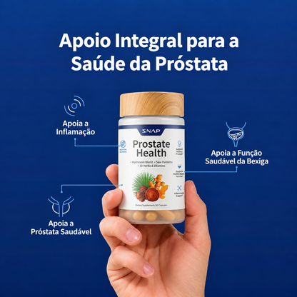 Complexo natural para a saúde da próstata e a vitalidade masculina