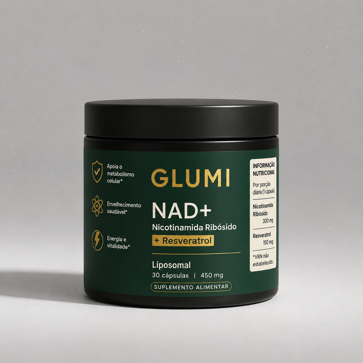 Glumi NAD+ - Otimize o seu desempenho mental e físico
