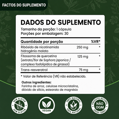 Glumi NAD+ - Otimize o seu desempenho mental e físico