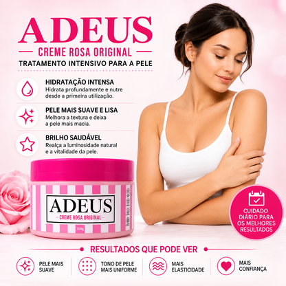 Creme Rosa Adeus – contra as estrias e a celulite