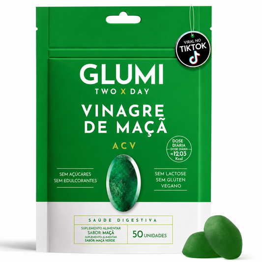 Gomas de vinagre de sidra de maçã GLUMI