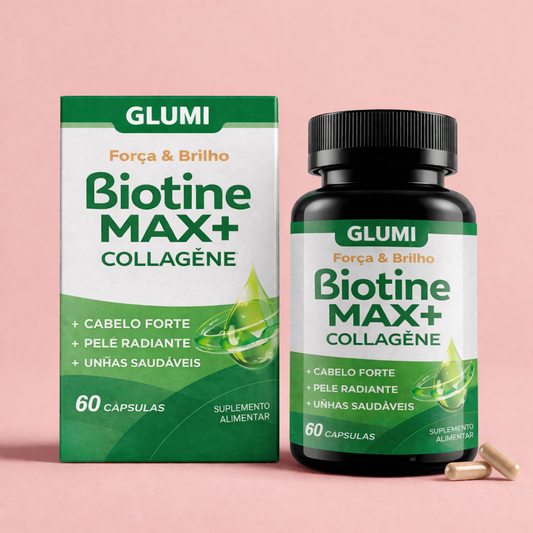 Biotine max+ collagène: força e brilho integral