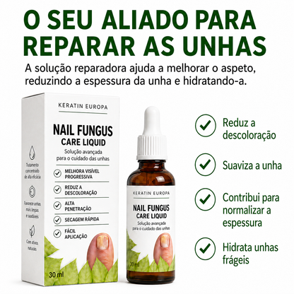 Fungos nas unhas, líquido para tratamento: gotas reparadoras